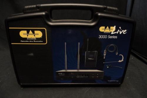 CAD Audio WX3010 UHF Wireless Guitar Headset Lav Microphone System E19 E29 WXGTR