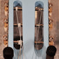 Ortega RGA-SKY Gaucho Acoustic Nylon String Parlor Sky Blue Guitar & Bag #0100