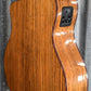 Washburn Bella Tono Studio Vite S9V Charcoal Burst Acoustic Electric Guitar #0920
