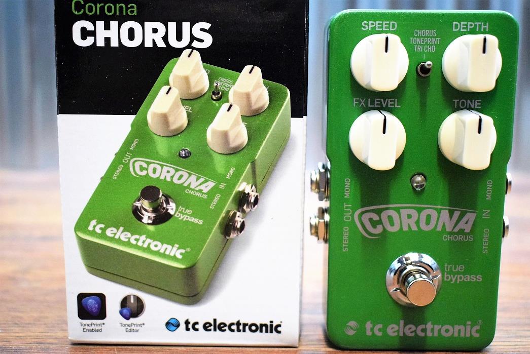 TC Electronic Corona Chorus Tone Print Guitar Effect Pedal