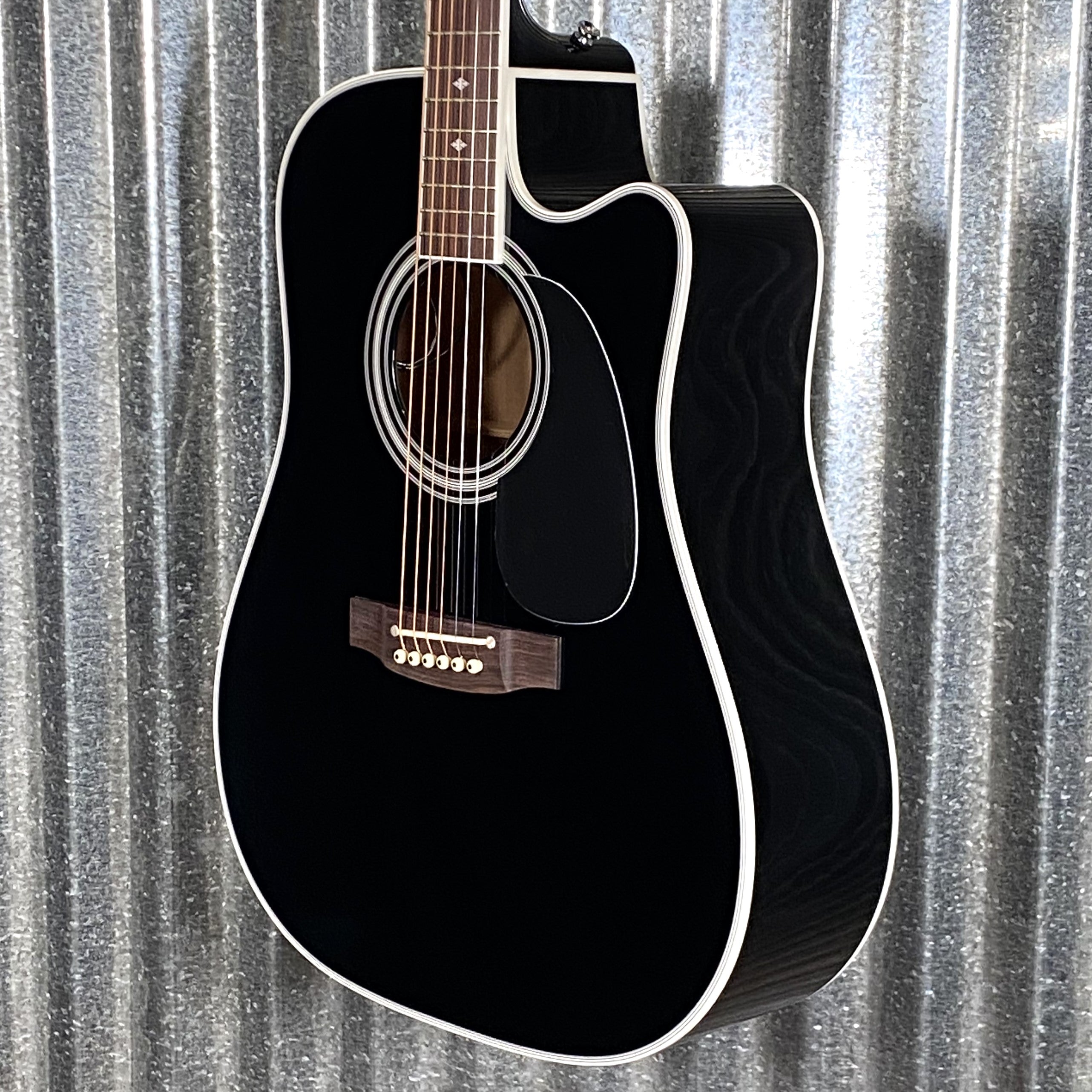 Takamine EF341SC Cutaway Acoustic Electric Guitar Black