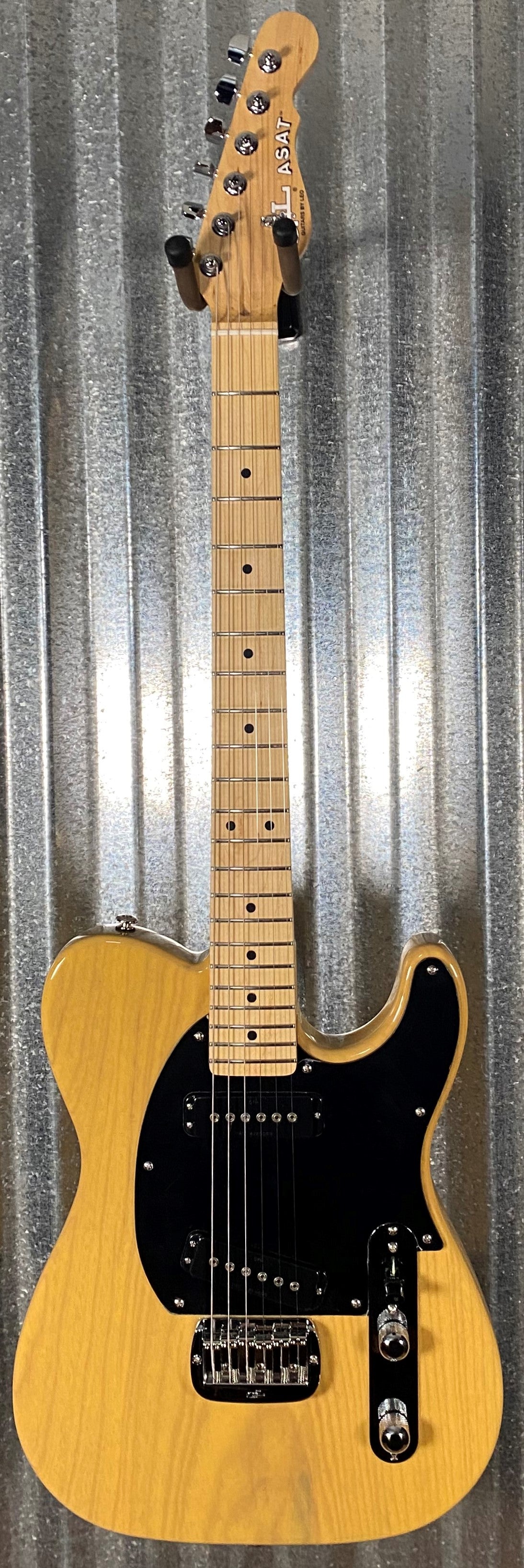 G&L USA Fullerton Deluxe ASAT Special Butterscotch Blonde Guitar & Bag Blem #2095