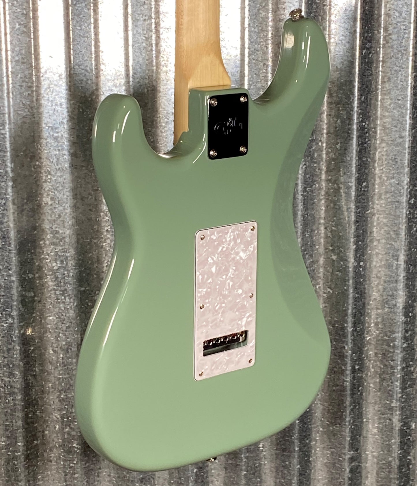 G&L USA 2022 Fullerton Deluxe Legacy HB Matcha Green Guitar & Bag #9288 Used