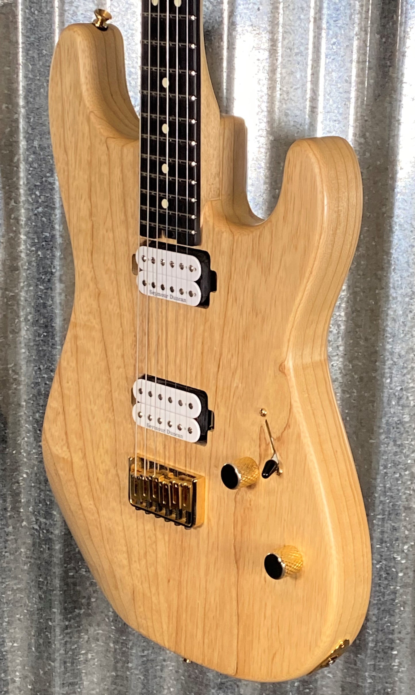 Charvel Pro-Mod San Dimas Style 1 HH HT Natural Ash Guitar #2587 Used