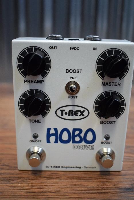 T-Rex Effect Hobo Drive Overdrive & Boost Guitar Effect Pedal #938