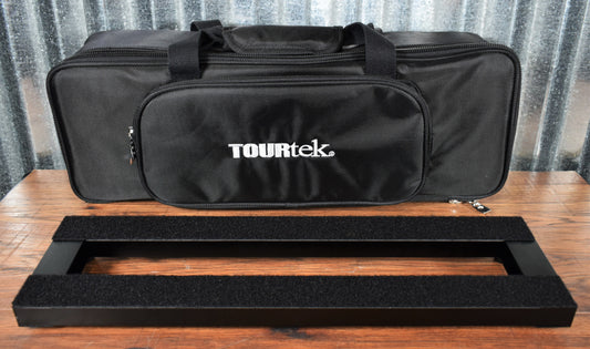 TourTek PB1905 10 Output Rechargeable Powered Guitar Effect Pedalboard & Bag