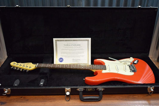 G&L Guitars USA Legacy Fullerton Red Electric Guitar & Hardshell Case 2016 #7778