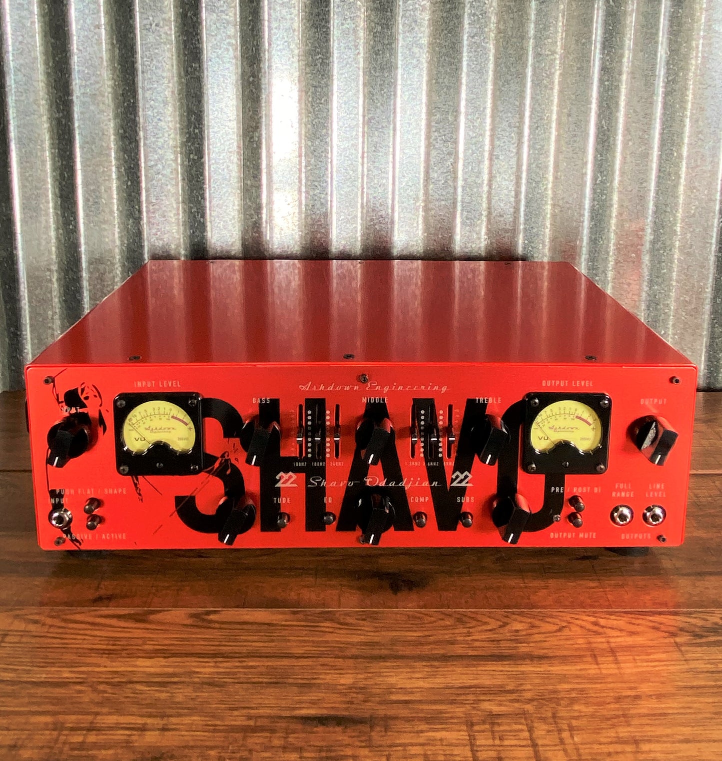 Ashdown Engineering Shavo 22-HEAD 600 Watt Tube Preamp Bass Amplifier Head
