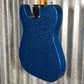 Fender J Mascis Telecaster Bottle Rocket Blue Flake Guitar & Bag #0050 Used