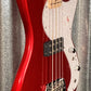 G&L Guitars Tribute Fallout Bass Short Scale 4 String Candy Apple Red #1181