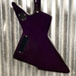 Westcreek Revenge Explorer Flame Transparent Purple Burst Guitar #0280 Used