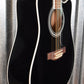 Takamine EF381SC-12 String Black Acoustic Electric Guitar & Case #0218