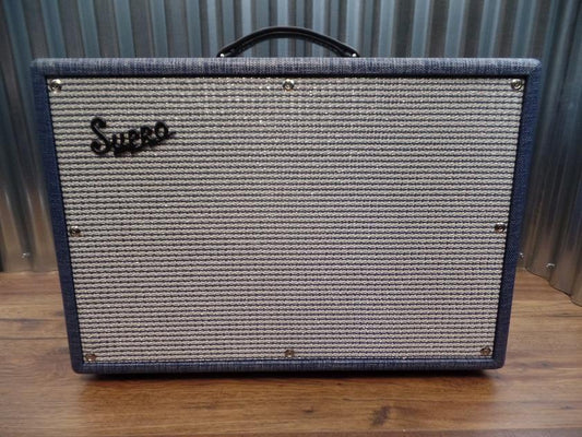 Supro USA 1650RT Royal Reverb 35/45/60 Watt All Tube 2x10 Combo Amplifier #0566