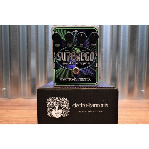 Electro-Harmonix EHX Superego Polyphonic Synth Guitar Effect Pedal