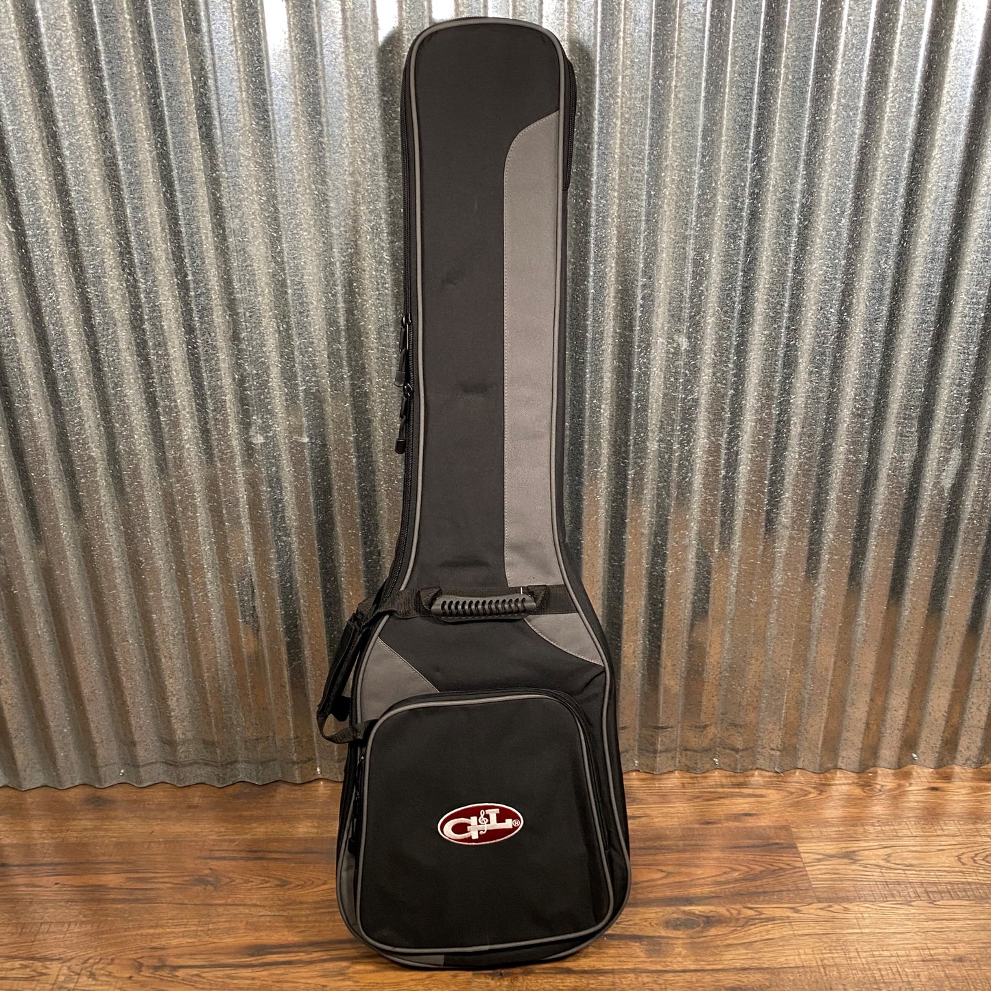 G&L USA Kiloton Jet Black Frost 4 String Bass & Bag #5180 Used