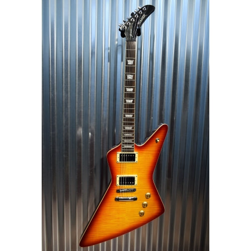 Hamer Guitars Standard Flame Top Cherry Sunburst Guitar & Bag  #0823 B Stock