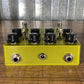 Atomic Tone Saturation Triptych Twin Pedal Standard Overdrive Fuzz Distortion Guitar Effect Pedal Used