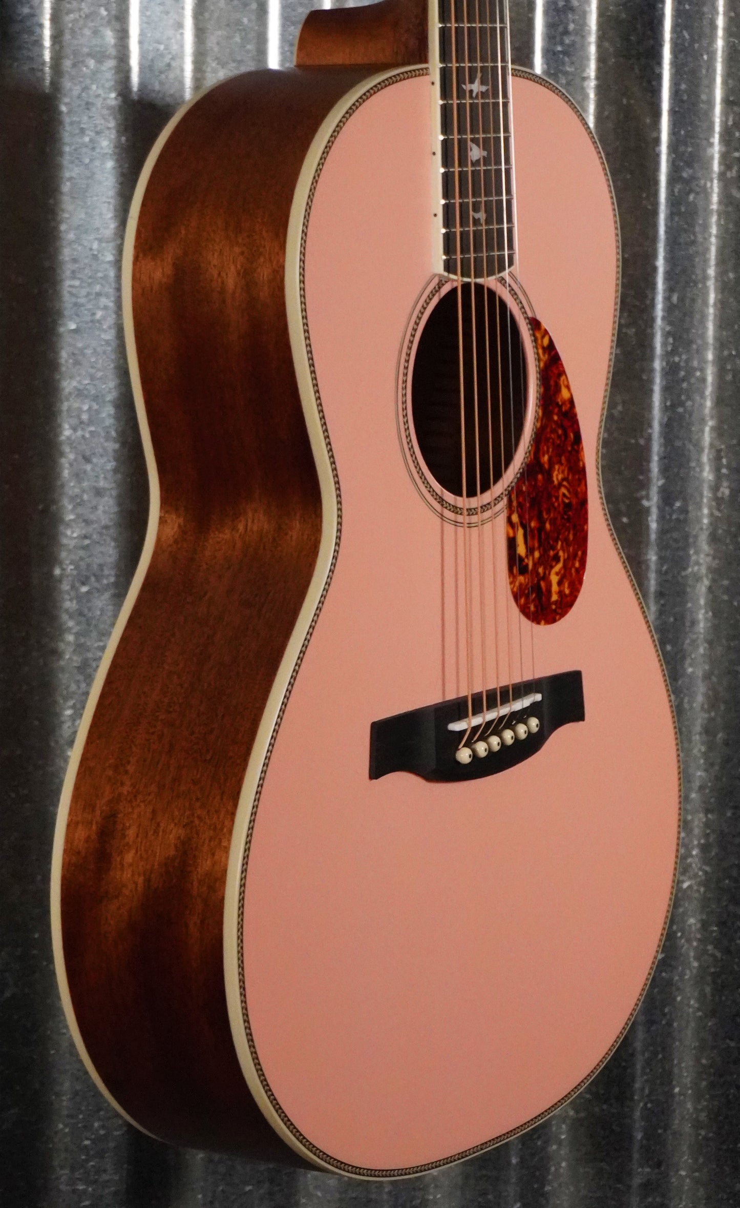 PRS Paul Reed Smith SE P20E LTD ED Acoustic Electric Parlor Lotus Pink Guitar & Bag #7562