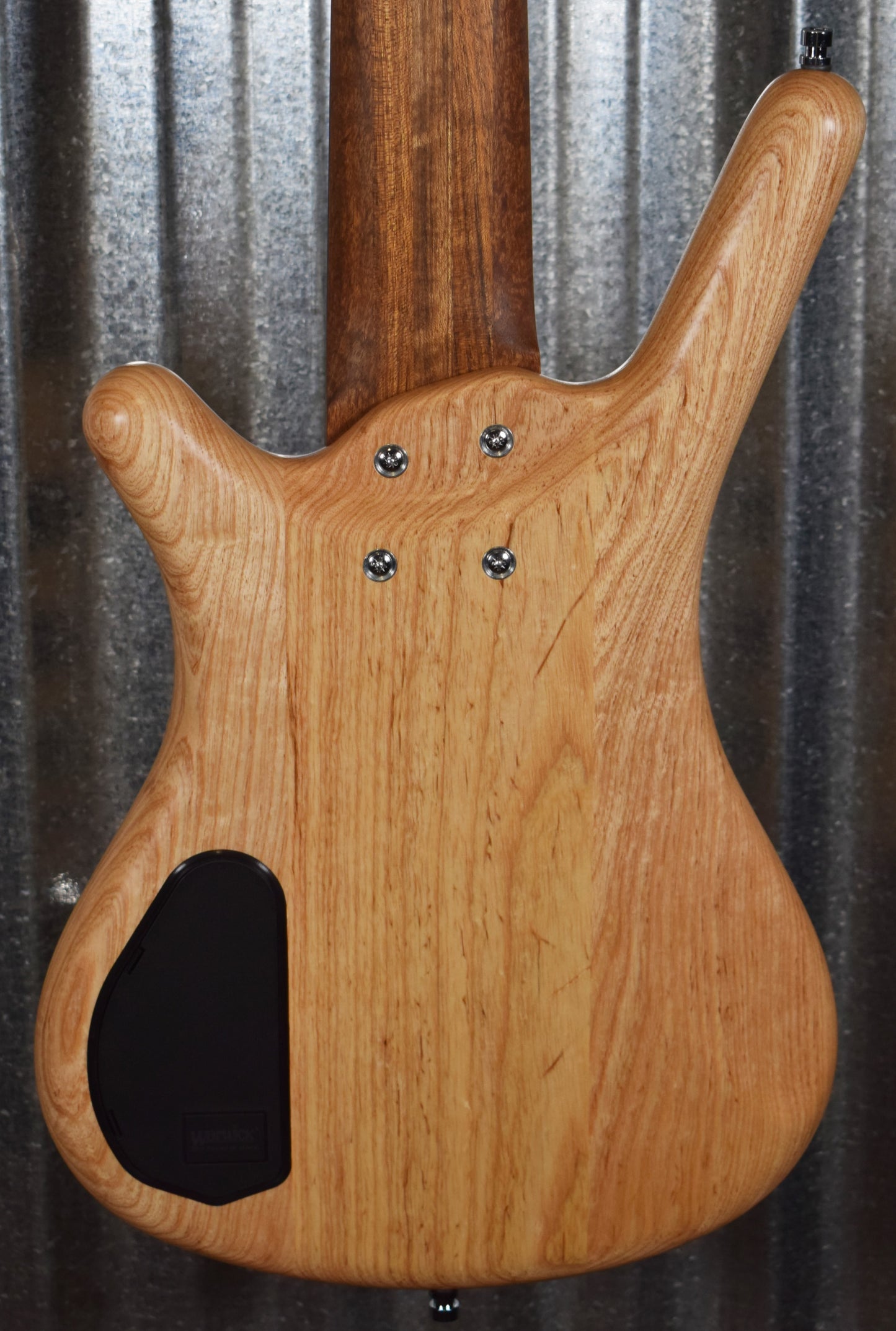 Warwick German Pro Series Corvette 6 String Active Bass Natural Ash & Bag #0121