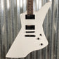 ESP LTD James Hetfield Snakebyte Snow White EMG Guitar & Case #0509 Used