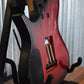 Kiesel Guitars Z6X Zeus Blood Red Blackburst Headless Guitar & Bag #7123 Used