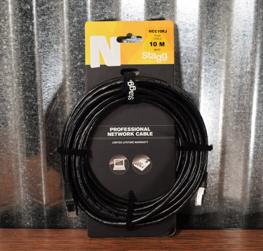 Stagg NCC10RJ 10m 33ft CAT6 SFTP RJ45 Cable