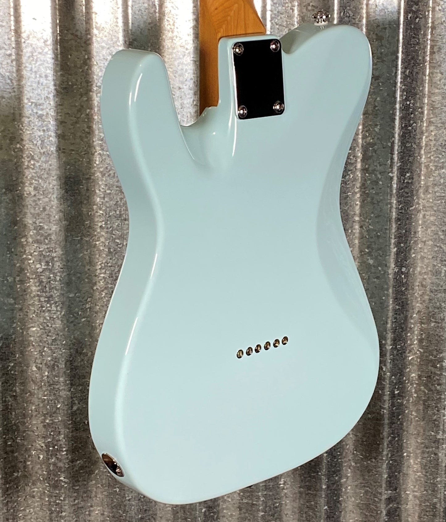 Musi Virgo Classic Telecaster Baby Blue Guitar #0572 Used