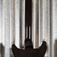 Hamer Archtop Flame Trans Black Double Cut Electric Guitar SATF-TBK #0201