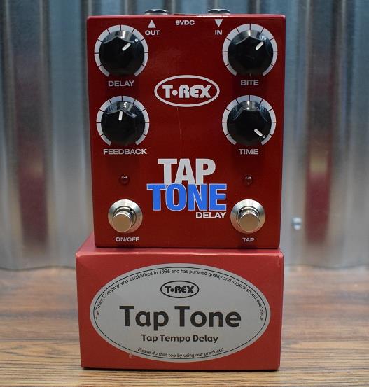 T-Rex Engineering Tap Tone Tap Tempo Delay Guitar Effects Pedal Demo #757