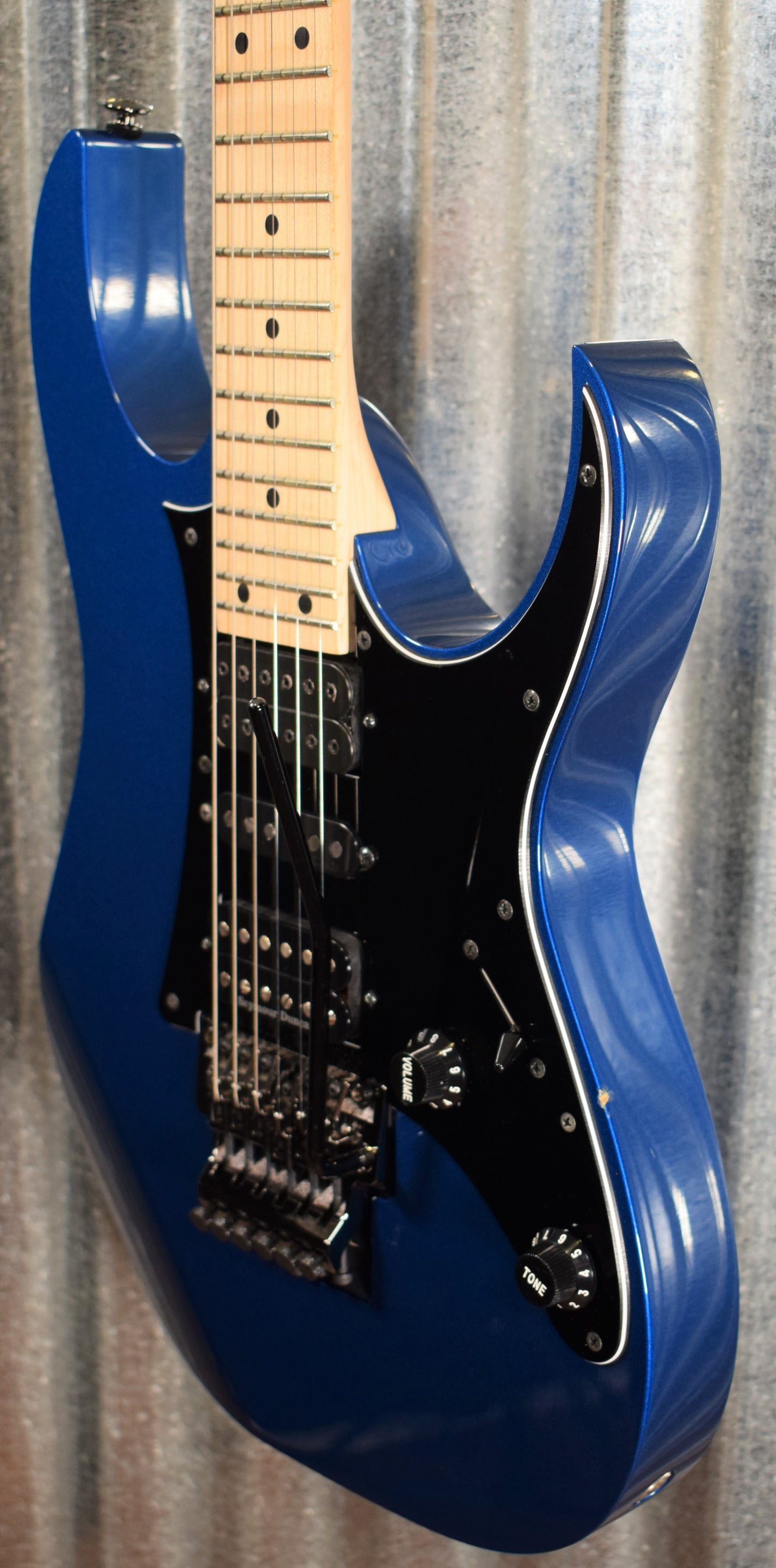 Ibanez RG655M Prestige Cobalt Blue Metallic MIJ Guitar & Case Used