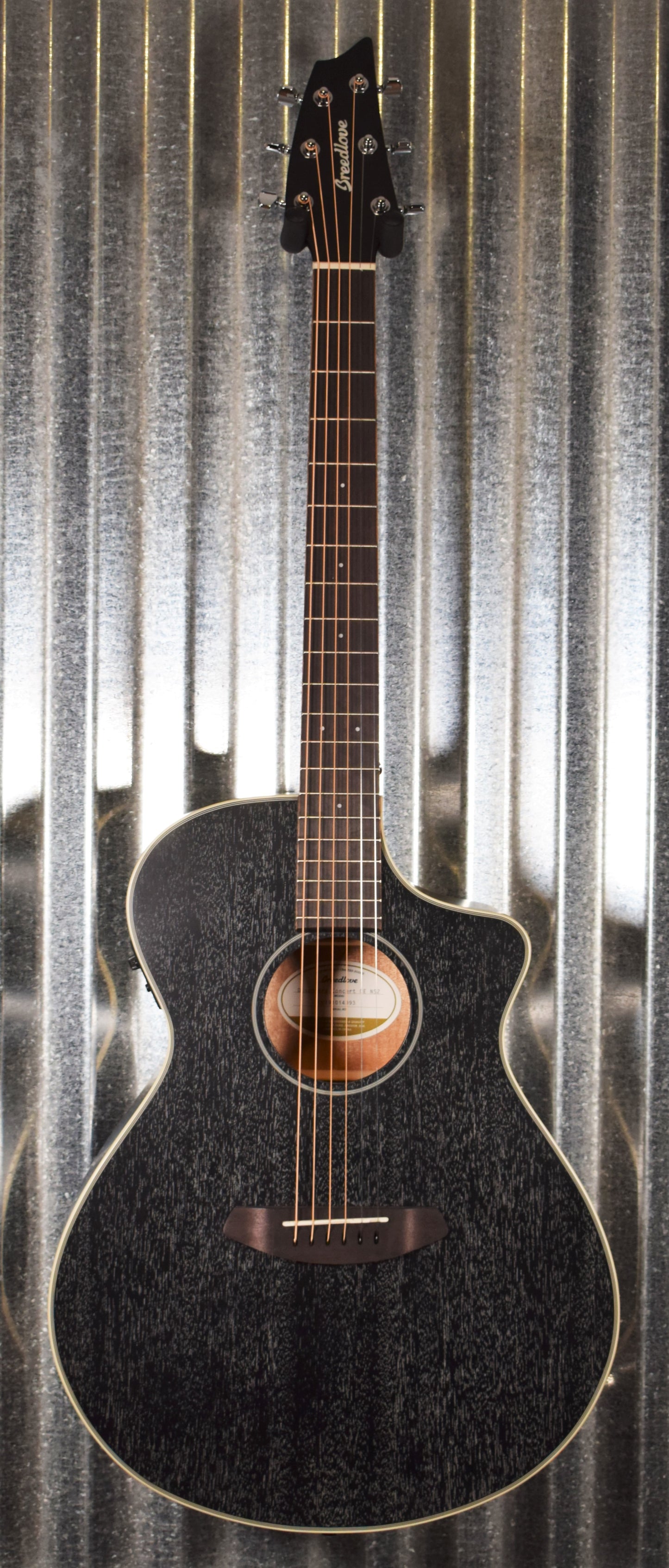 Breedlove Discovery Concert Satin Night Sky CE Mahogany Acoustic Electric Guitar #4393 Blemished