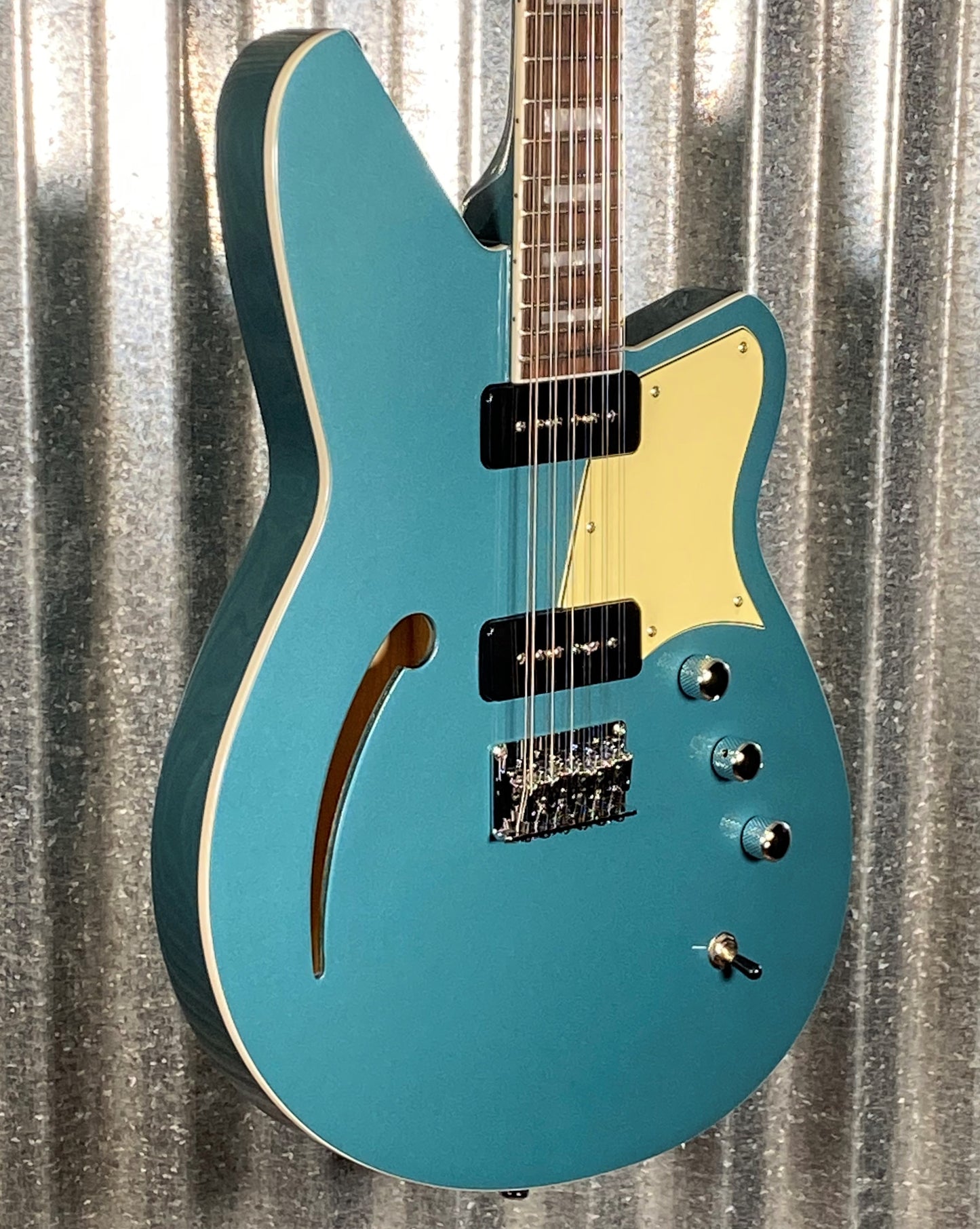 Reverend Guitars Airwave 12 String Electric Deep Sea Blue Guitar #69172 B Stock