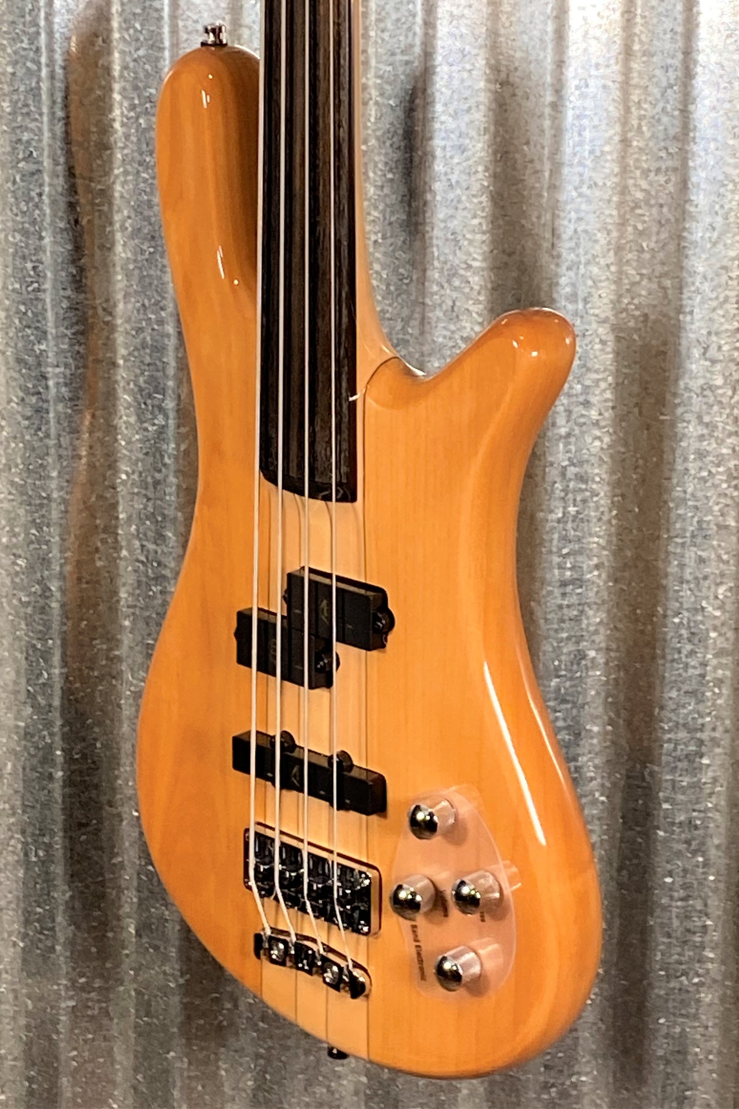 Warwick RockBass Streamer NT I 4 String Fretless Bass Natural & Bag #9822