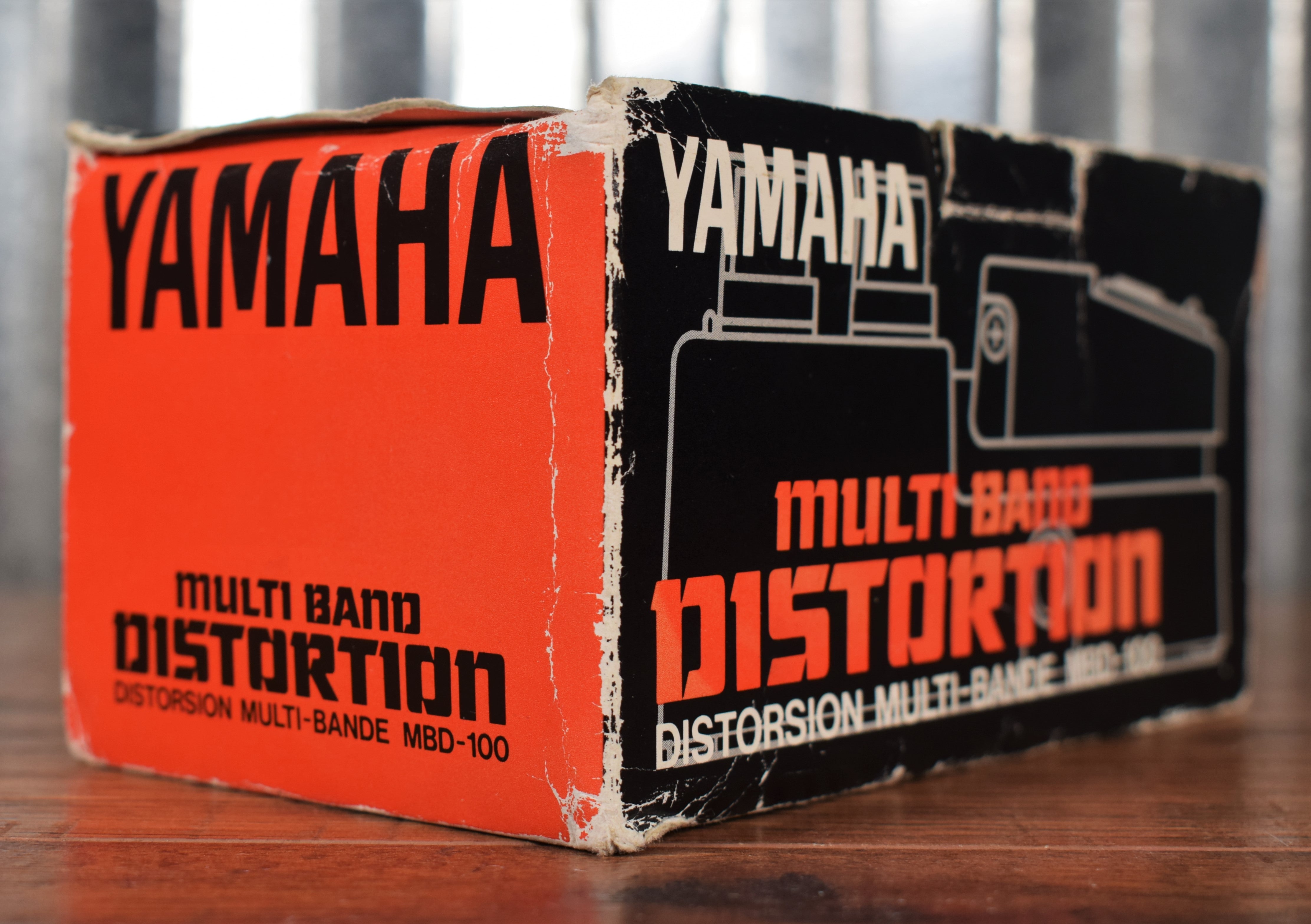 Yamaha MBD-100 Multiband Distortion Vintage MIJ Guitar Effect Pedal Us