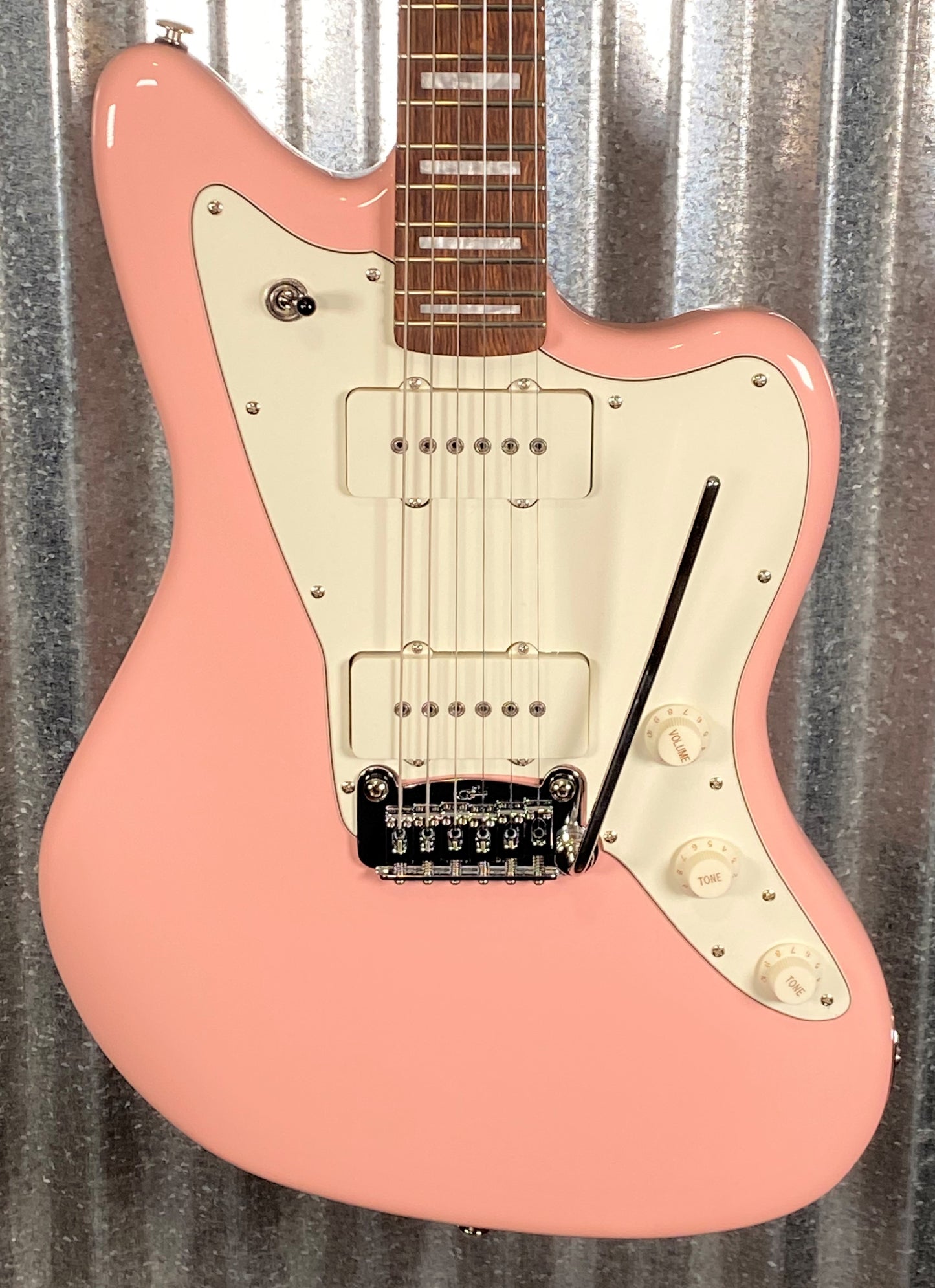 G&L USA Doheny Shell Pink Guitar & Case #7260