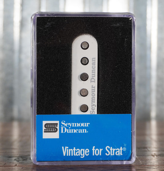 Seymour Duncan SSL-1 RwRp Vintage Staggered Strat Reverse Wound Polarity Guitar Pickup White