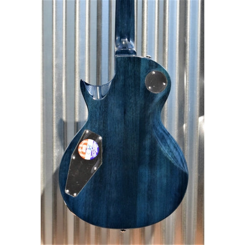 ESP LTD EC-256FM Cobalt Blue Flame Top Guitar LEC256CB #0948 Demo