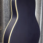 Washburn Guitars Rover RO-10 Trans Blue Travel Guitar & Case RO10STBLK #0838
