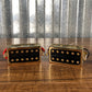 Epiphone '57 Classic Neck & Bridge Humbucker Guitar Pickup Set Black & Gold Used
