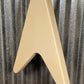 Epiphone Flying V White Guitar & Case #4456 Used