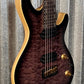 ESP LTD JR-7 Javier Reyes Quilt Fade Blue Sunburst 7 String Guitar & Case LJR7QMFBSB #2621 Used