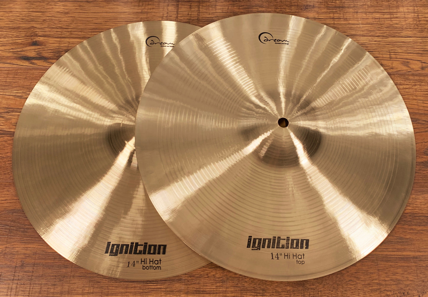 Dream Cymbals IGNCP4 Ignition Series 4 Piece Cymbal Pack & Bag Demo