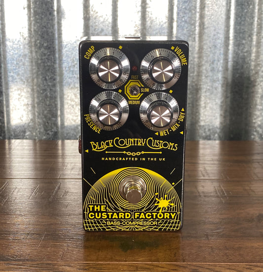 Laney Black Country Customs The Custard Factory Bass Compressor Effect Pedal BCC-TCF