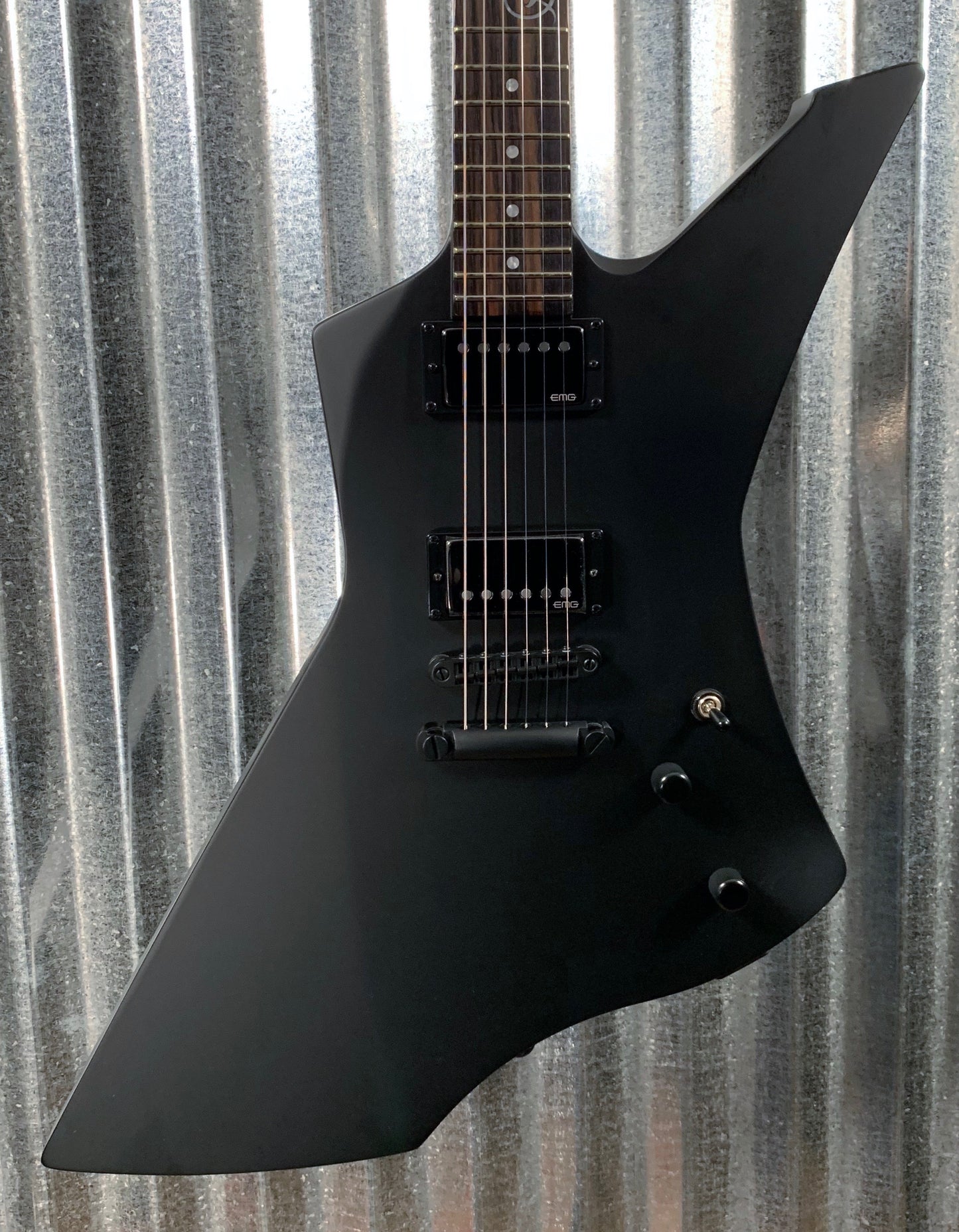 ESP LTD Snakebyte James Hetfield Black Satin Guitar & Case LSNAKEBYTEBLKS #0132