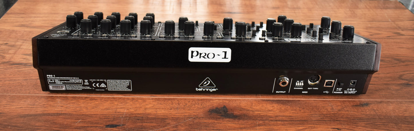 Behringer Pro-1 Analog Synthesizer Demo