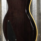 Hamer Archtop Flame Trans Black Double Cut Guitar SATF-TBK #0131