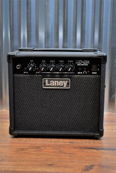 Laney LX15B 1 Channel 15 Watts 1x5" Bass Guitar Combo Amplifier Open Box