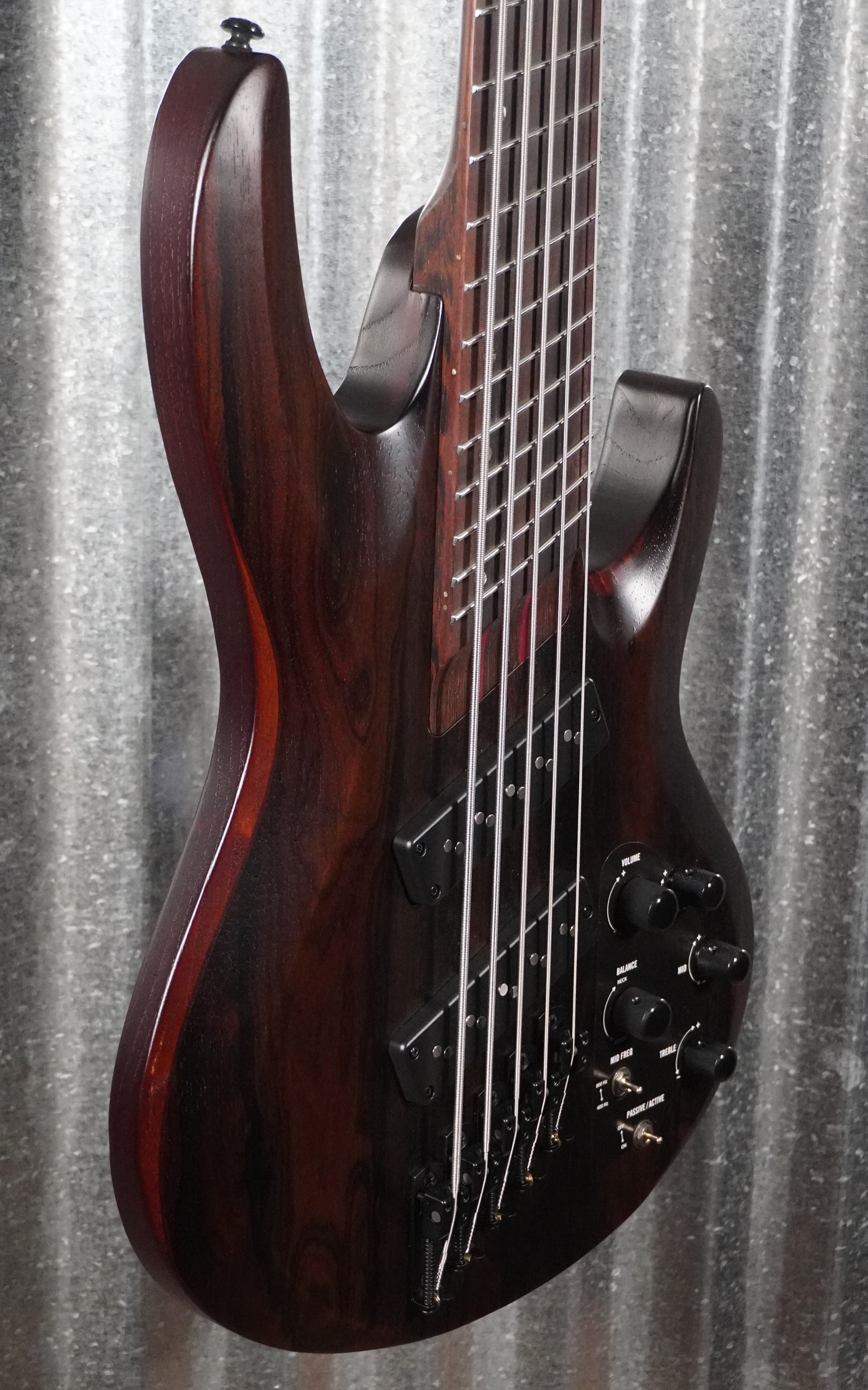 ESP LTD B-1005 Multi Scale Natural Satin 5 String Bass & Case LB1005MSNS  #3252