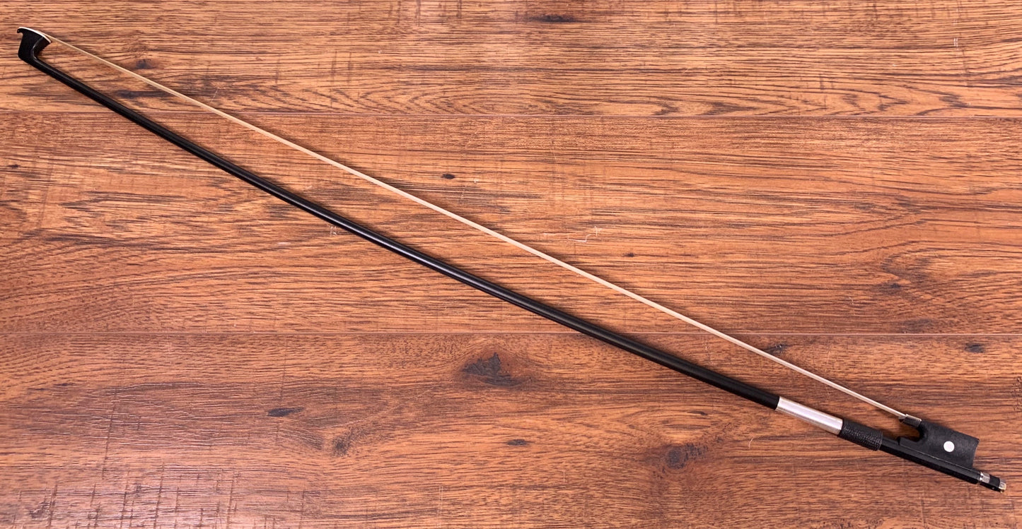 Glasser 203SH Violin Bow Black Satin 4/4 Size