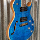 PRS Paul Reed Smith SE Zach Myers 594 Top Carve Myers Blue Guitar & Bag Blem #4435